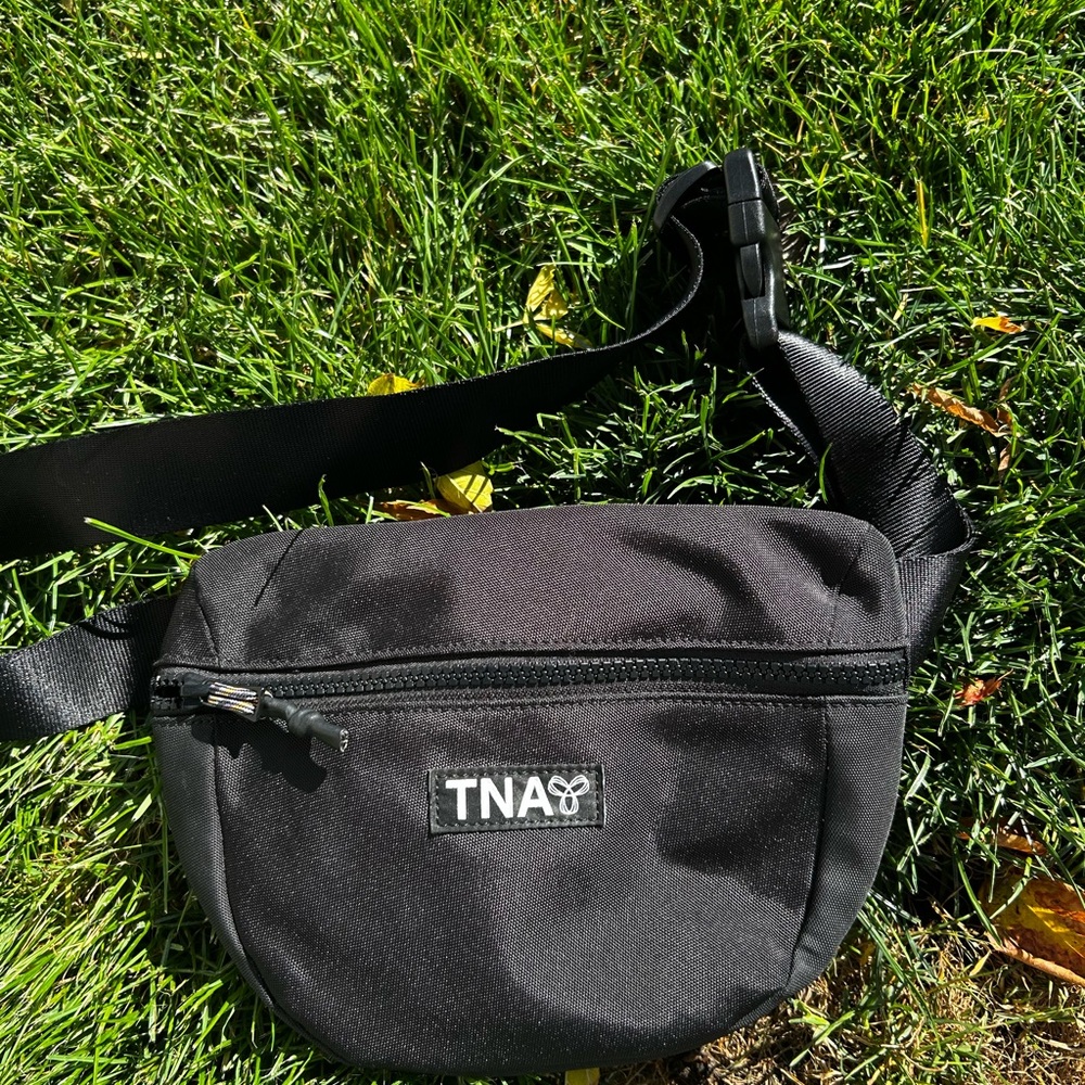 TNA Black Belt Bag for Men